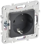 IEK Skandy Титан Розетка с/з, винтовой зажим