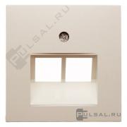 Накладка
S.1,  двойная,   цвет - бежевый глянцевый