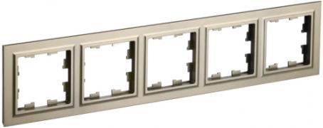 IEK Brite Base Шампань Рамка 5-ая