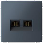 ArtGallery Грифель Розетка Компьютерная 2-ая RJ45 Cat.6a (FTP)