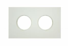 Bironi Шедель Бриз Слоновая кость матовый Рамка 2-ая (скрытый монтаж)