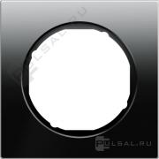 Рамка
R.3,  1 пост,   цвет - черный,  черный глянцевый,  стекло