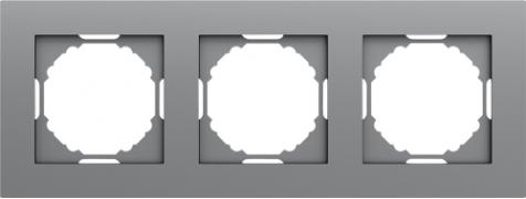 Donel A07 Матовый Серый Рамка 3-ая