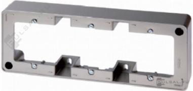 Коробка для наружного монтажа
Q.1,   цвет - алюминий бархат