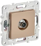 IEK Skandy Песчаный Розетка TV оконечная