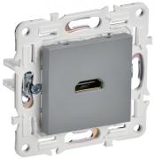 IEK Skandy Серый Розетка HDMI