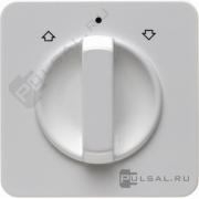 Центральная панель с вращающейся ручкой для жалюзийного поворотного выключателя цвет: полярная белиз