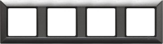 Jung ECO profi Антрацит матовый Рамка 4-ая