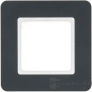 Рамкa
Q.7,  1 пост,   цвет - антрацит бархат,  пластмасса