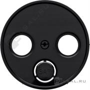 Накладка
R.1,  R.3,  R.8,  R.Classic,  телевизионная (TV),  спутниковая (SAT),  радио (R),  двойная,  тройная,   цвет - черный глянцевый