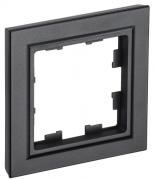 IEK Brite Base Черный Рамка 1-ая