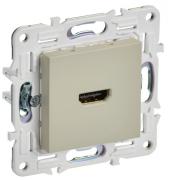 IEK Skandy Бежевый Розетка HDMI