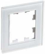 Atlas Design Nature Стекло Белое Рамка 1-ая