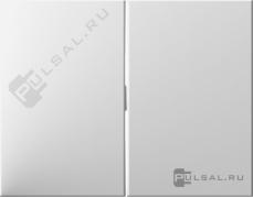 Клавиши
K.1,  двухклавишный,  без подсветки,   цвет - белый глянцевый