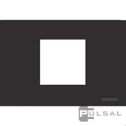 Рамка (итальянский стандарт)
Zenit,  2 модуля,   цвет - антрацит,  пластмасса