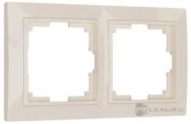 Рамкa Basic
Snabb,  2 поста,   цвет - слоновая кость,  слоновая кость,  пластмасса