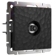 Розетка оконечная
Hammer,  телевизионная (TV),  одинарная,   цвет - черный