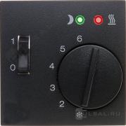 Накладка
B.3,  B.7,  поворотный,  датчик t° пола (внешний),  без таймера,   цвет - антрацит матовый