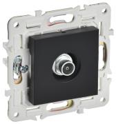 IEK Skandy Черный Розетка TV оконечная