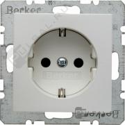 Розетка
S.1,  B.3,  B.7,  со шторками,  с заземлением,  одинарная,  безвинтовые клеммы,   цвет - белый матовый