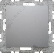 Заглушка с монтажными лапками
B.7,   цвет - алюминий матовый