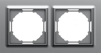 Donel A07 Wave Матовый Серый Рамка 2-ая