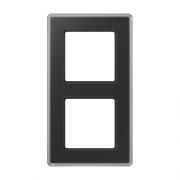 Jung A Viva Стекло Черное Рамка 2-ая