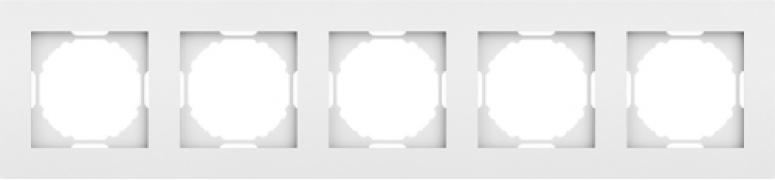 Donel A07 Матовый Белый Рамка 5-ая