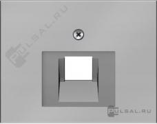 Накладка
K.5,  одинарная,   цвет - нержавеющая сталь