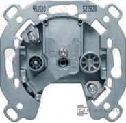 Розетка проходная
R.1,  R.3,  R.8,  R.Classic,  K.1,  K.5,  Q.1,  Q.3,  Q.7,  S.1,  B.3,  B.7,  1930,  Glas,  телевизионная (TV),  спутниковая (SAT),  двойная