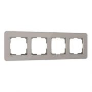 Рамкa
Elite,  4 поста,   цвет - дымчатый,  стекло