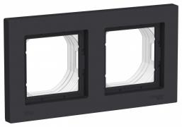 Atlas Design Aqua Карбон Рамка 2-ая IP44