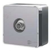 Розетка оконечная
Gallant,  телевизионная (TV),  одинарная,   цвет - серебряный