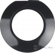 Рамка оконечная
1930,  1 пост,   цвет - черный глянцевый,  пластмасса