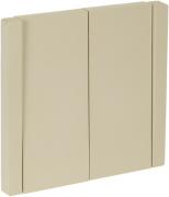 IEK Fortepiano Ванильный Выключатель 2-клавишный