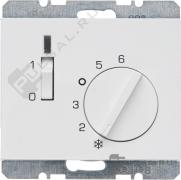 Терморегулятор 10А, НЗ-контакт, 230В
K.1,  поворотный,  датчик t° воздуха (встроенный),  без таймера,   цвет - белый глянцевый