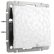 Выключатель
Hammer,  одноклавишный,  без подсветки,   цвет - белый