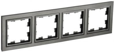 IEK Brite Base Темная бронза Рамка 4-ая