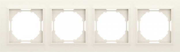 Donel A07 Wave Матовый Кремовый Рамка 4-ая