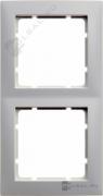 Рамкa
S.1,  2 поста,   цвет - белый глянцевый,  пластмасса