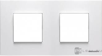 Рамка
Zenit,  2 поста,   цвет - белый,  пластмасса