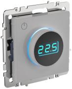 IEK Brite Base Белый Регулятор теплого пола с датчиком 16A, 3500 Вт, датчик t° пола (внешний)