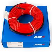 Деви Нагревательный кабель двужильный DEVIflex 18T, длинна - 37 м., мощность - 680 Вт., под плитку, керамогранит, для подогрева труб, ступеней, тротуаров, для подогрева почвы