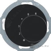 Терморегулятор 10А, ПК-контакт, 230В
R.Classic,  поворотный,  датчик t° воздуха (встроенный),  без таймера,   цвет - черный глянцевый