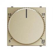 ABB NIE Zenit Шампань Регулятор тёплого пола с датчиком 10А, НО-контакт