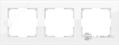 Рамкa
Favorit,  3 поста,   цвет - белый,  стекло