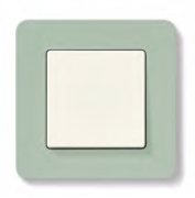 Рамка Manufactur Edition
Q.7,  1 пост,   цвет - мята матовый,  пластмасса