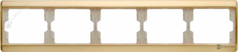 РамкaArsys, 5 постов, цвет - золотой, металл