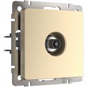 Розетка оконечная
Alumax,  Split,  Slab,  Senso,  Baguette,  Acrylic,  Platinum,  Elite,  Snabb,  Stream,  Flock,  Stark,  Fiore,  Favorit,  Diamant,  Aluminium,  Antik,  Metallic,  телевизионная (TV),  одинарная,   цвет - шампань