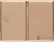 КлавишиArsys, двухклавишный, без подсветки, цвет - медь